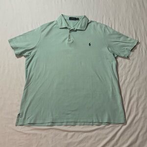 Ralph Lauren Men's Mint Polo Shirt Mens XXL